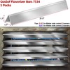 GasSaf 21.5" Flavorizer Bars Replace for Weber 7534, Genesis Silver