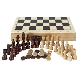 Aquamarine Games – Chess, Draughts and Backgammon in Case (Compudid CP1070)