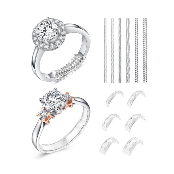 Haiou Ring Sizers for Loose Rings Ring Guards for Loose