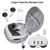 VR Glasses Carrying Case Hard Shell Shockproof Double Zipper Large