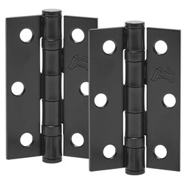 3 Inch Matte Black Ball Bearing Door Hinges