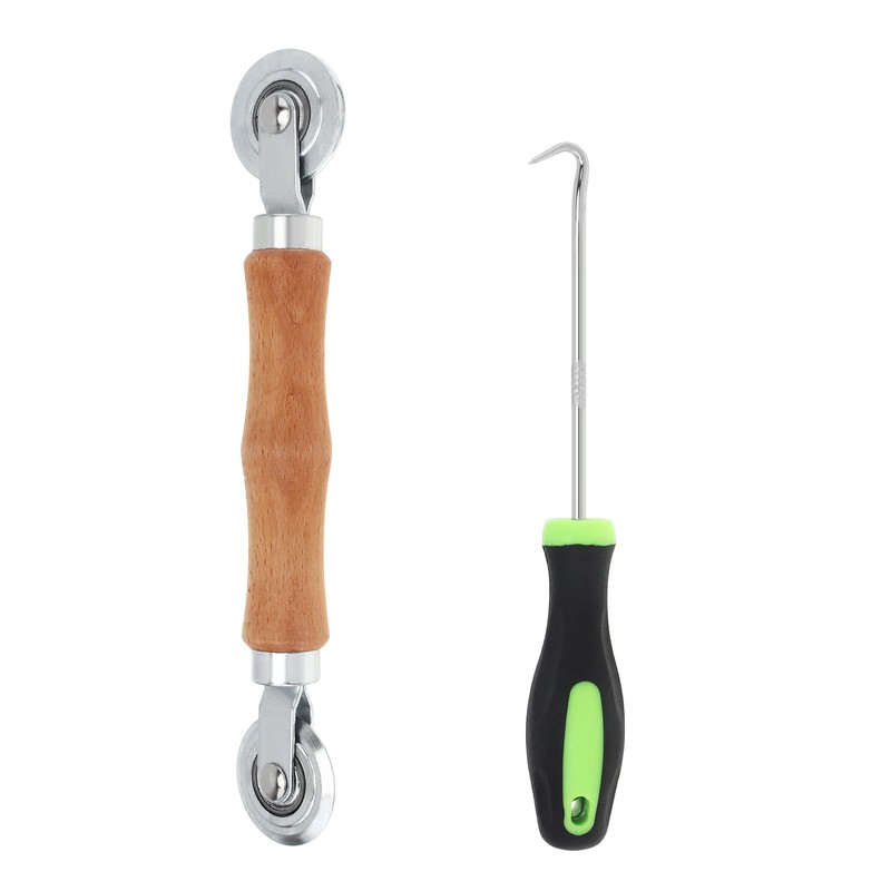 HOJLKLD Screen Repair Kit, Screen Roller Tool with Bearing Spline