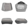 Mievlyo Driver Side Bottom Cloth Seat Cover Medium Graphite Gray
