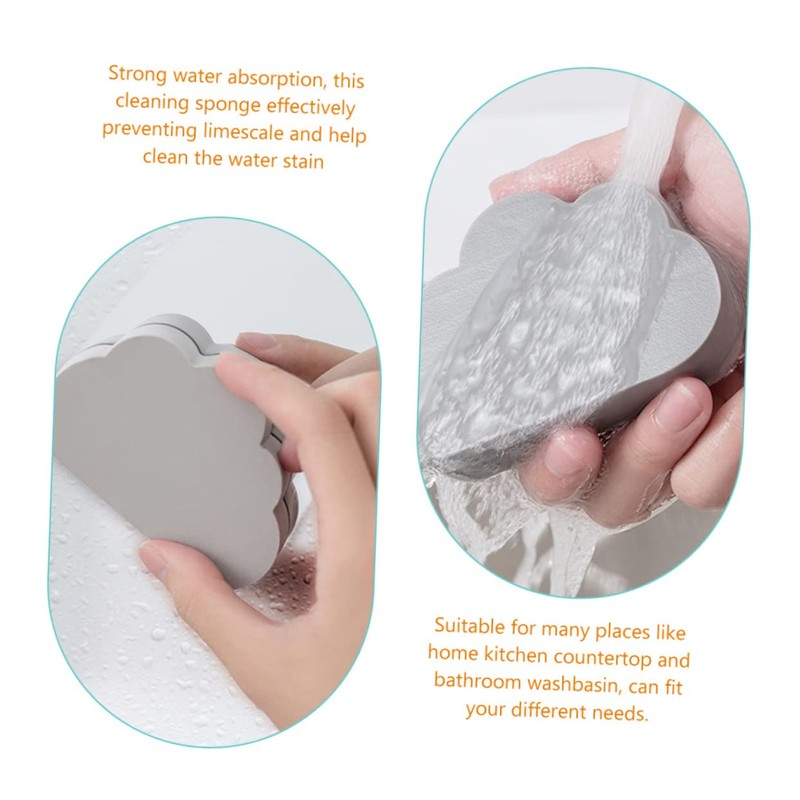 LALAFINA Shape Kitchen Cleaning Sponge Water Absorbent Sponge Brush for