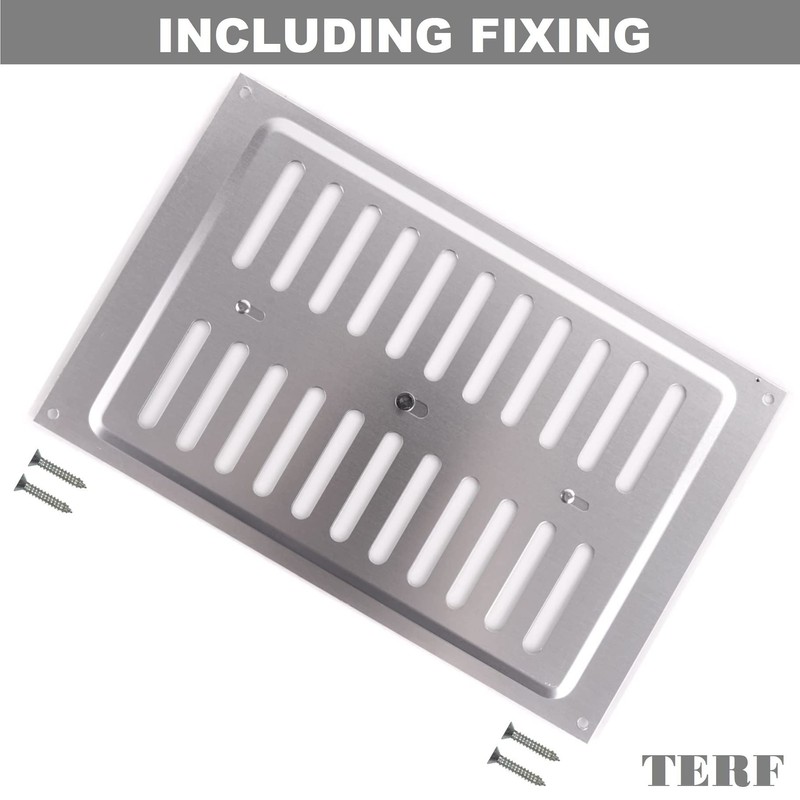 TERF® 9'' X 6'' Open and Close Adjustable Aluminium Air