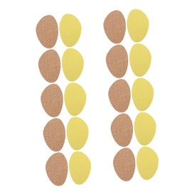 Healeved Shoe Insert Pads for Forefoot 10 Pack Foot Pressure Pads Anti-foot Pain Insoles