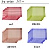 [ratoruuddo] RattleWood Placemats 4 Piece Set Lunch mat Nordic Japanese
