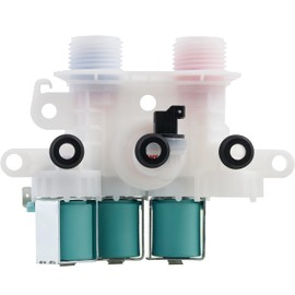 BlueStars W11096268 W11220230 Washer Water Inlet Valve - Compatible For Whirlpool Kenmore Washers - Replaces W10632527 W10758829 W10853296 W11096268 AP6329544