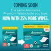 Assurance Wipes for adults - Premium Disposable Washcloths XL 96