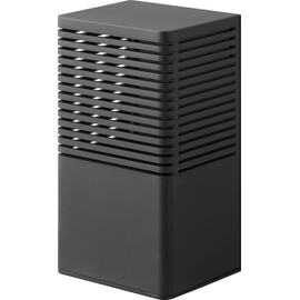 Yamazaki 3664 Magnetic Deodorizer Case, Large, Black, Approx. 4.3 x 3.8 x 8.0 inches (11 x 9.6 x 20.3 cm), Tower Tower, Entrance Door, Easy Installation, Floating Storage