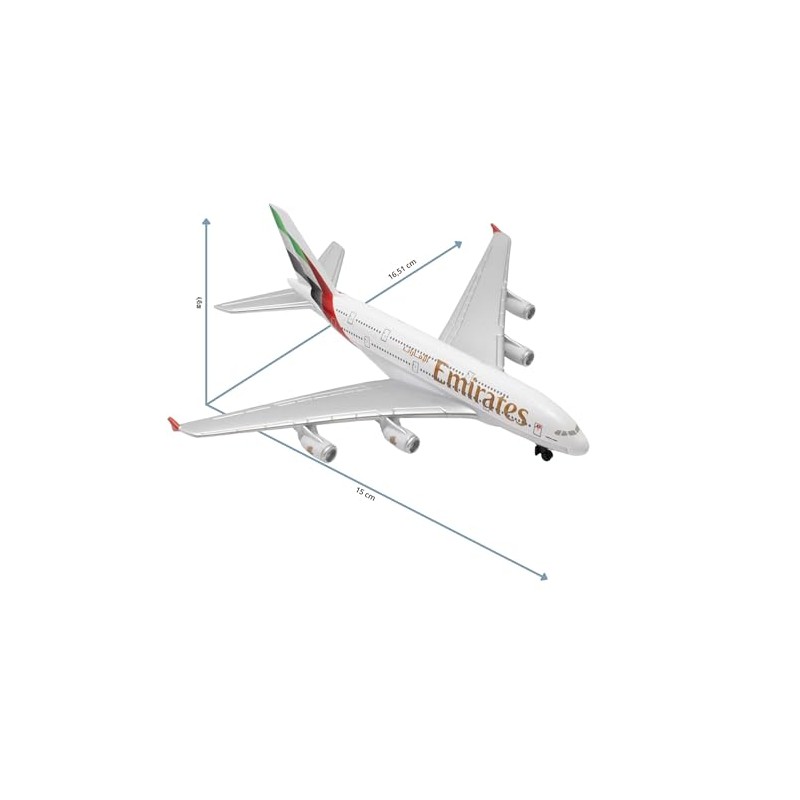 Daron Emirates A380 Single Plane