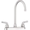 Pacific Bay Lynden Modern High Arc Kitchen Sink Faucet -