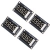 4 Sets Digital Tube Display Module LED 4 Digit 7