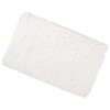 White Shaggy Microfibre Bathroom Shower Bath Mat Rug Non-Slip Backing