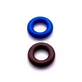 Unbranded Fuel Injector O-Ring Seal Kit fits Polaris 2521068, 1500198 Upper 5415066 Lower