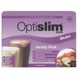 Optislim VLCD Meal Replacement Shake Variety Pack 21 x 43g Sachets