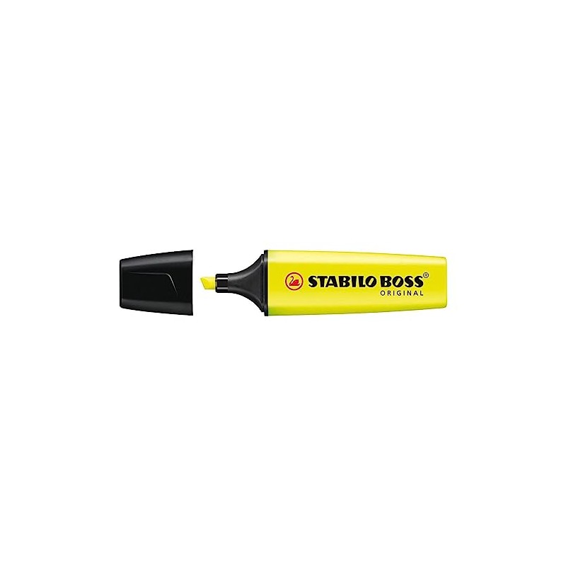 Stabilo Boss Original Highlighters Pack of 3 Yellow
