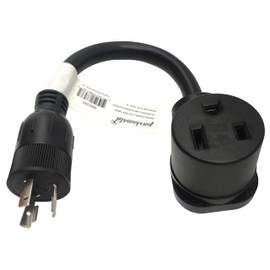 Parkworld 885385 Welding Adapter Cord L6-20 Plug 3-Prong 20A Locking Male to 6-50 Receptacle 50 AMP Female