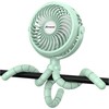 AMACOOL Battery Operated Stroller Fan Flexible Tripod Clip On Fan
