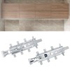 2 Sets of Concealed Invisible Kitchen Cabinet Hangers,Adjustable Wall Mounted