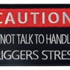 Service Dog Caution Do Not Talk to Handler Triggers Stress