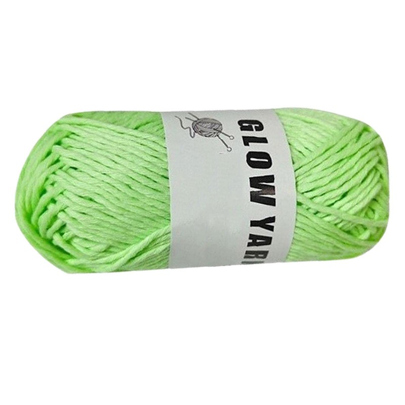 Luminous Yarn for Knitting | 76Yd Yarn Spool Roll for