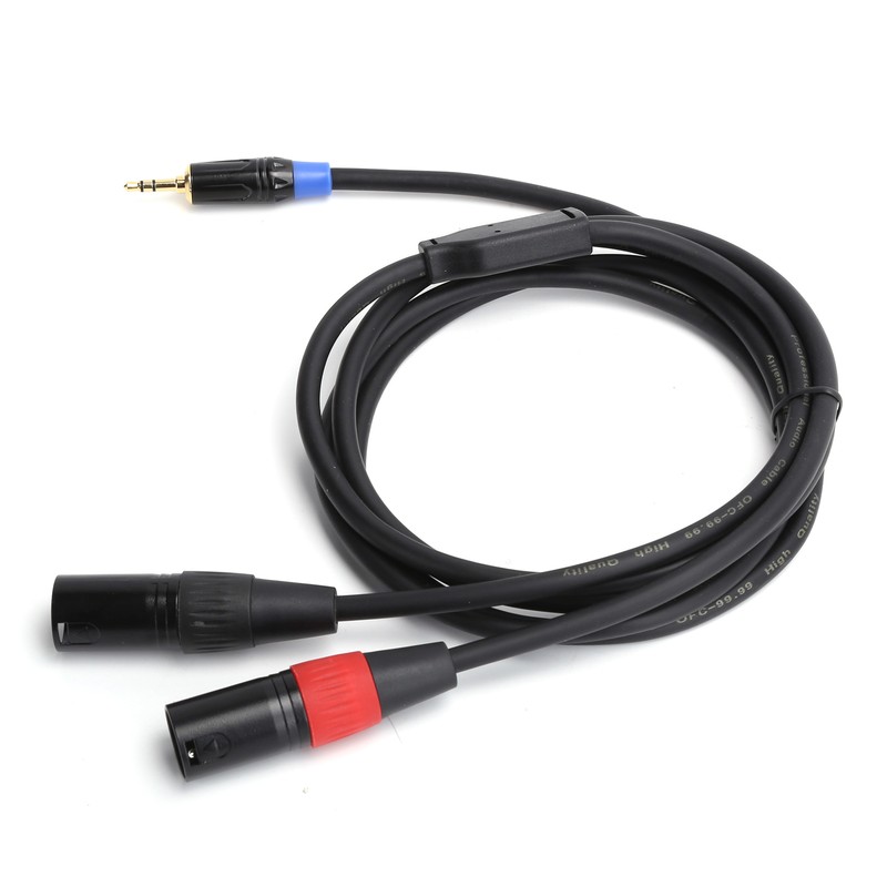 3.5mm Male to 2 XLR Male Cable Audio Line Cable