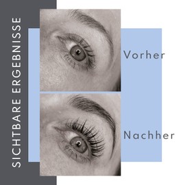 Augenmanufaktur Eyelash Lifting Refill Kit Bottles - Professional for Long Voluminous Natural Eyelashes