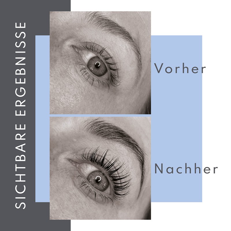 Augenmanufaktur Eyelash Lifting Refill Kit Bottles - Professional for Long