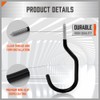 HORUSDY 6-Pack Heavy Duty Garage Storage Hooks, 6" Utility Wall
