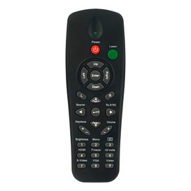 VINABTY Ersatz Projektor Fernbedienung Passend für Optoma EH320UST. EP774. EW762. DX612. EH1020.EX530. EX540. EX542. EX615. EX762 .EX774N .GT700. GT720 HD.EP620. EP720.ES520. EW615