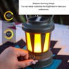 Camping Lantern Solar Powered USB Rechargeable Stepless Dimmable Retro Style