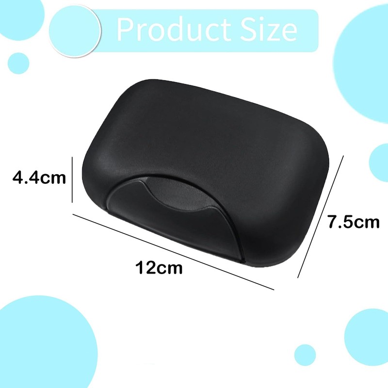 2Pcs Travel Soap Case Soap Bar Travel Soap Dish with