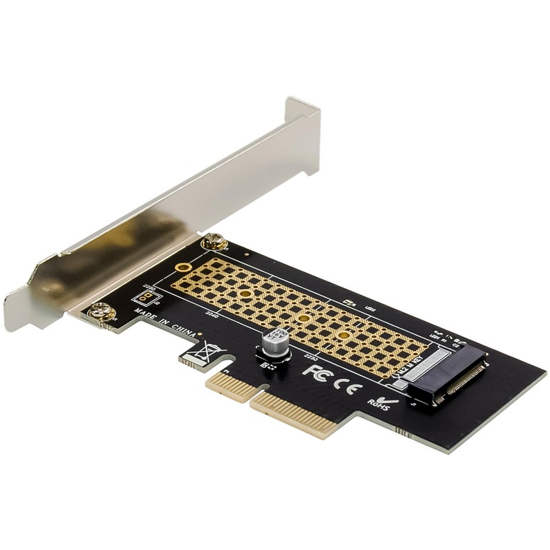 InLine® PCI Express Card to 1x Internal NVMe M.2 Key