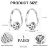 GROVL 3 Pairs Lymphvity Germanium Earrings, Unclog Lymphatic Node Magnetotherapy