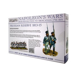 Wargames Atlantic - Napoleon's Wars: Prussian Reserve 1813-1815 (60 Multi Part Hard Plastic 28mm Figures)