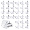 80Pcs Shelf Support 5mm Stud Pegs Plugs Metal Kitchen Shelf