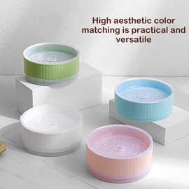 Iilnlaty Hydroponic Cat Grass Planter,at Grass Planter(No Seeds Included),Cat Grass Kit for Indoor Cats,Easy to Grow Cat Grass Growing.(Pink)