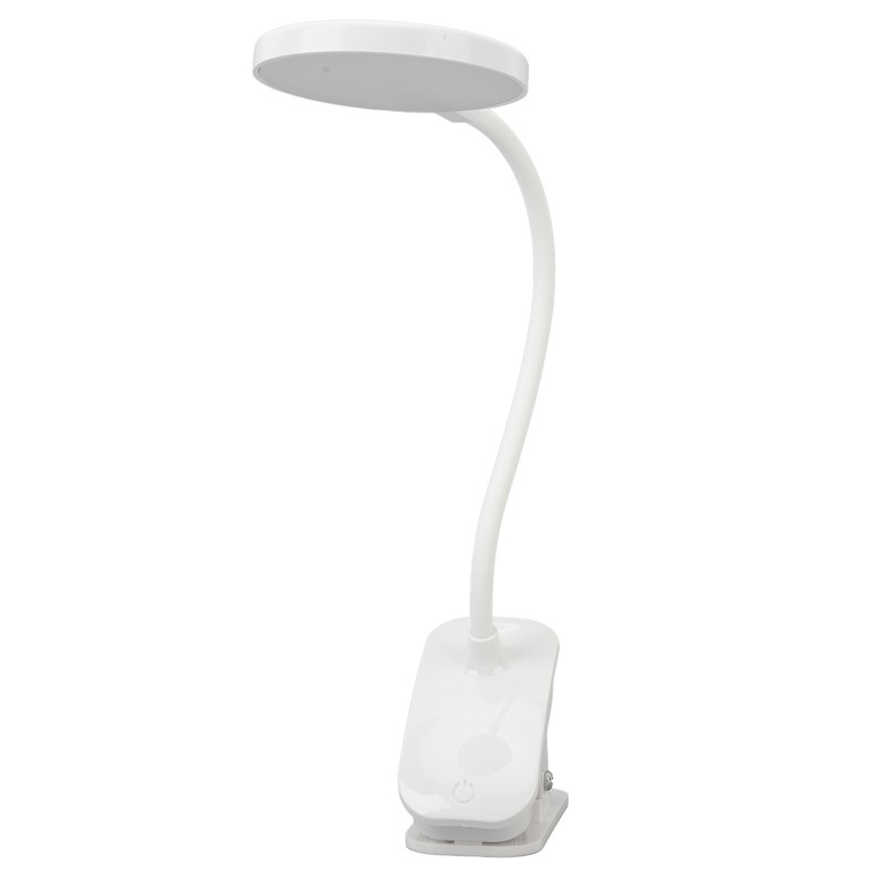 LED Clip Lamp Desk Table Foldable USB Eye Protection Study