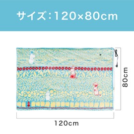 Koizumi KDH-MN002U Electric Shoulder Throw USB Shawl Blanket, Moomin, Washable, 47.2 x 31.5 inches (120 x 80 cm)