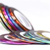 Nail Art Striping Tape Lines Kit 36 pcs 1mm 2mm