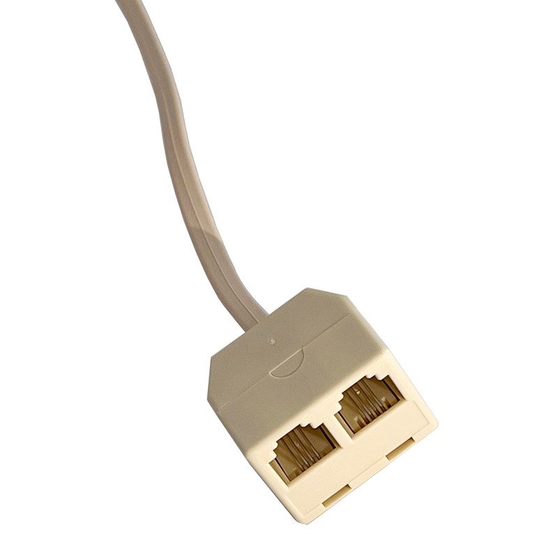HPWFHPLF Two Way Telephone Splitters, 4 Pack RJ11 6P4C Male