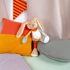 sigikid 43283 Cuddly Toy, Beige/Multicoloured/Rabbit