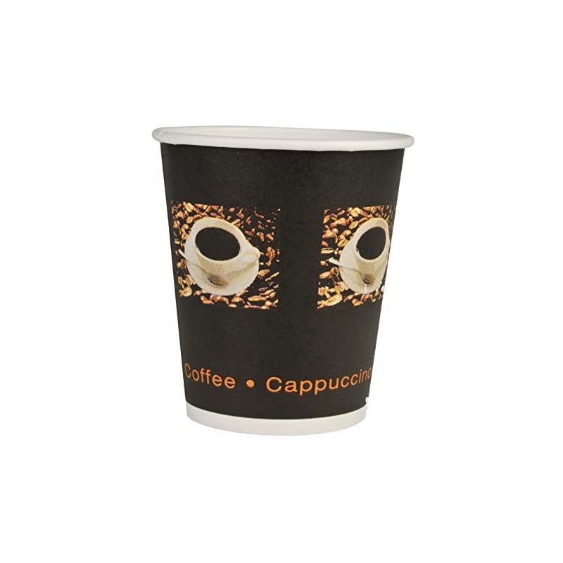 Abena Disposable Paper Coffee Cup (Illustrated) 8 Oz - 50