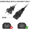 Guy-Tech Replacement AC Power Cord Cable Plug Compatible for Klipsch