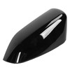 Rearview Mirror Cap Glossy Black Protective Wing Mirror Cover Cap