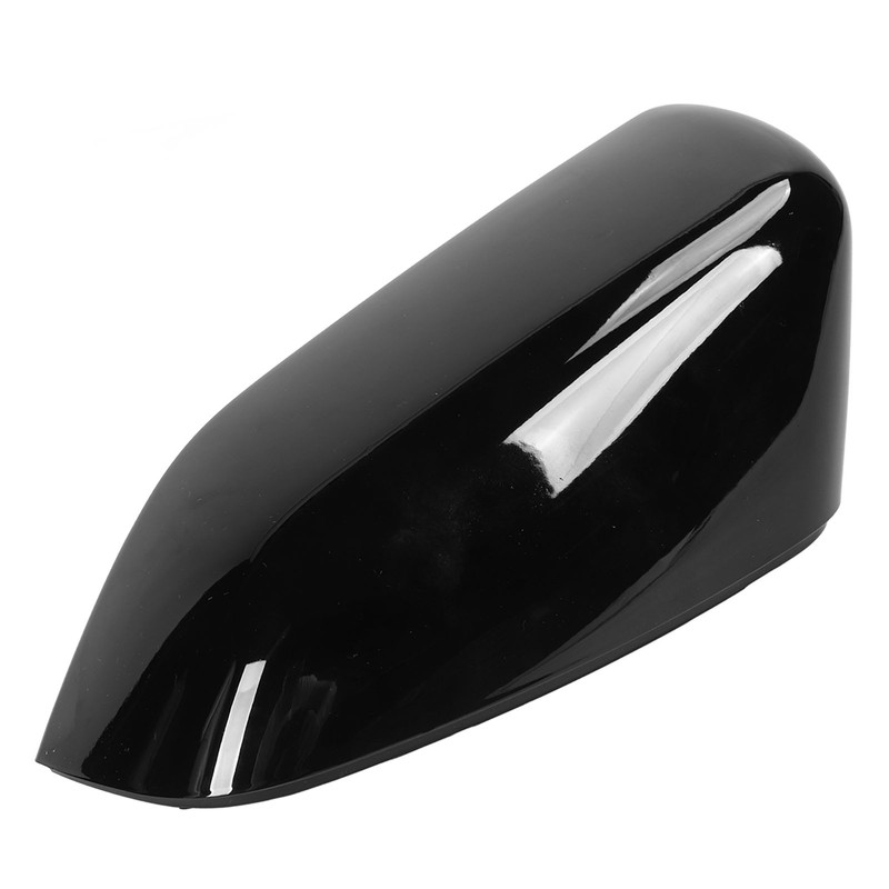 Rearview Mirror Cap Glossy Black Protective Wing Mirror Cover Cap