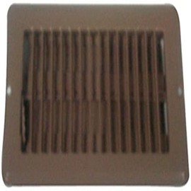 Metaline 12509 4" x 8" Brown Floor Register