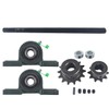 pinkhatcat Jackshaft Go Kart Minibike Complete Jackshaft Kit 5/8" X