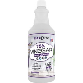 MAXTITE Ultra-Concentrated 75% Vinegar for Home & Garden Cleaning (32 oz)